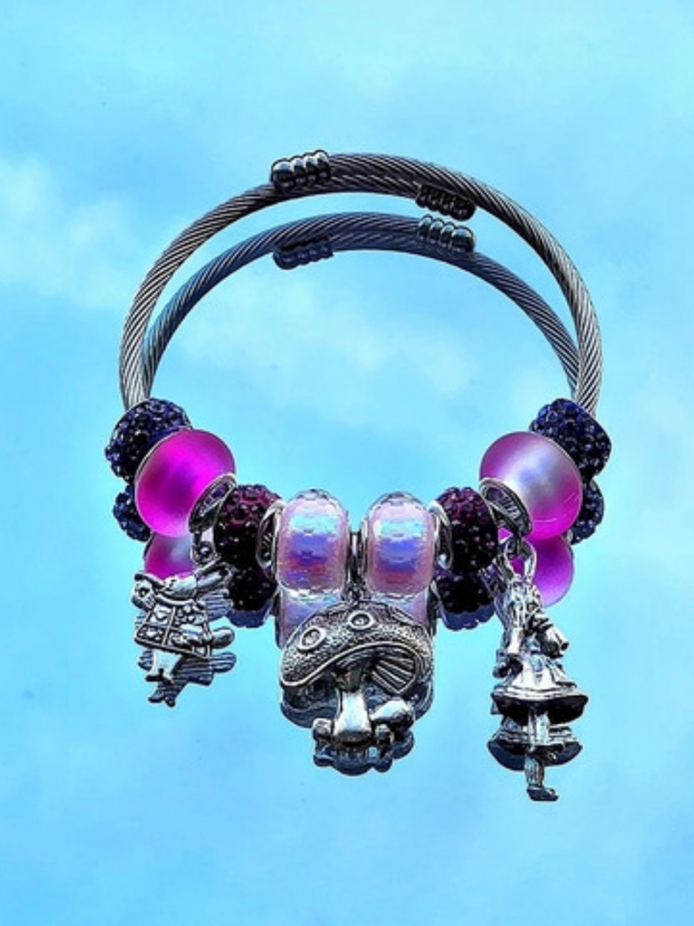 Alice And Wonderland Charm Bracelet